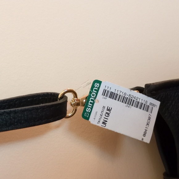 Simons pebbled leather crossbody bag - Picture 2 of 5